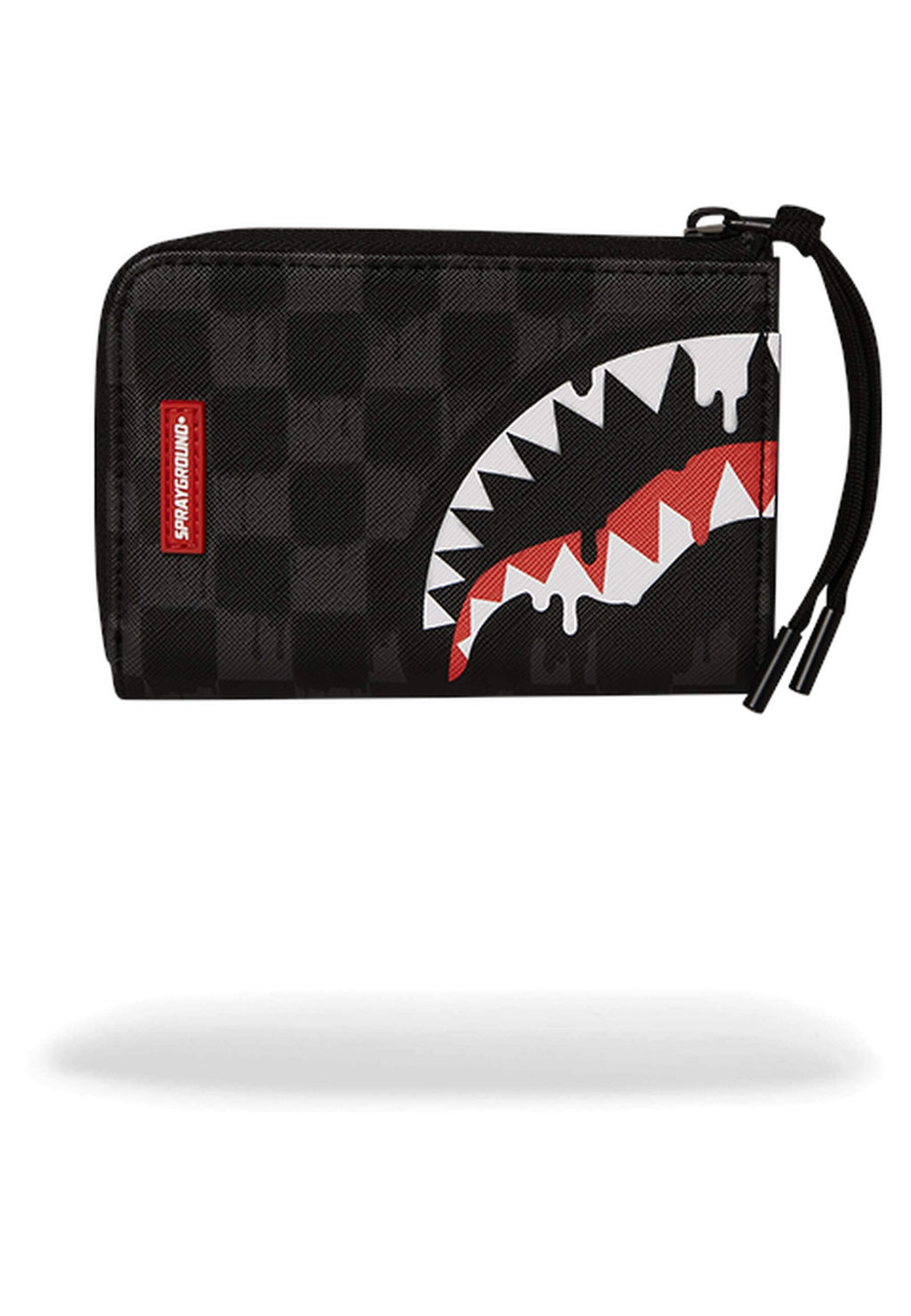 CARTERA SPRAYGROUND NEGRA DRIPPING SHARKS IN PARIS WALLET