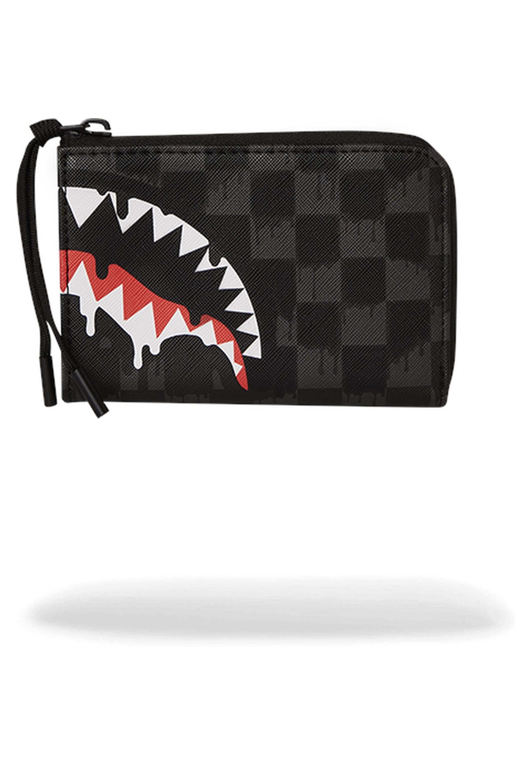 CARTERA SPRAYGROUND NEGRA DRIPPING SHARKS IN PARIS WALLET
