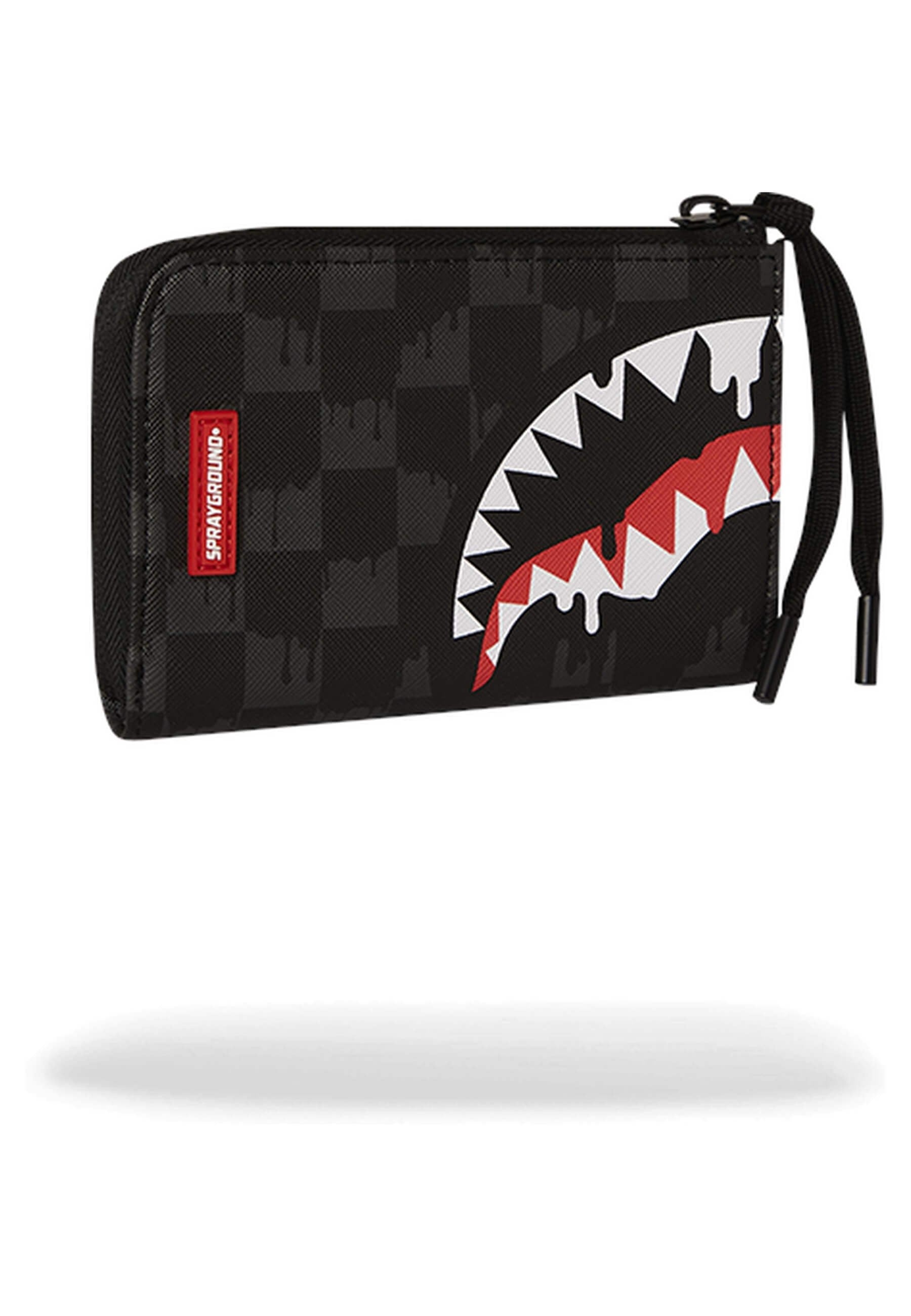 CARTERA SPRAYGROUND NEGRA DRIPPING SHARKS IN PARIS WALLET