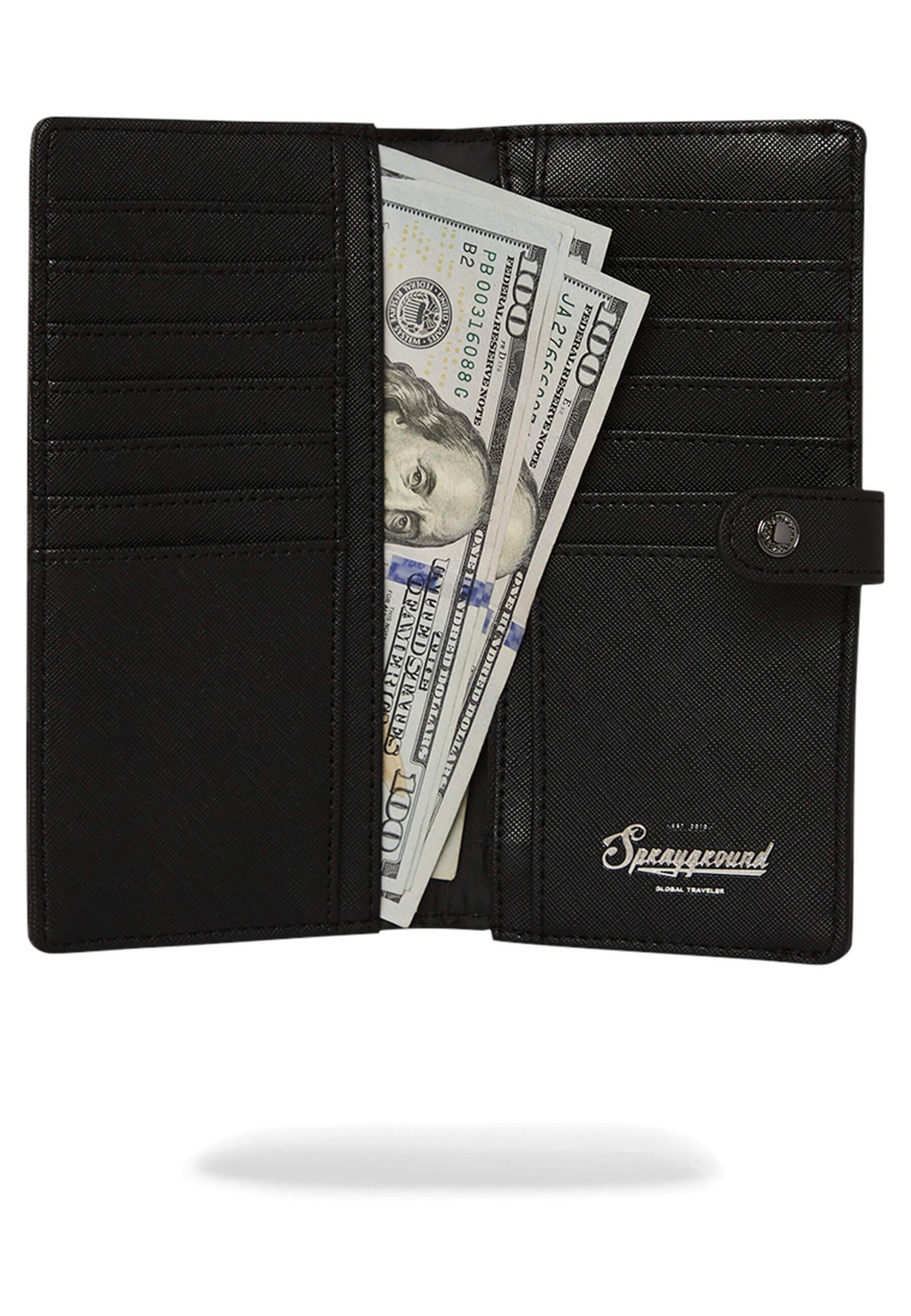 CARTERA SPRAYGROUND NEGRA MIDNIGHT CHATEAU WALLET