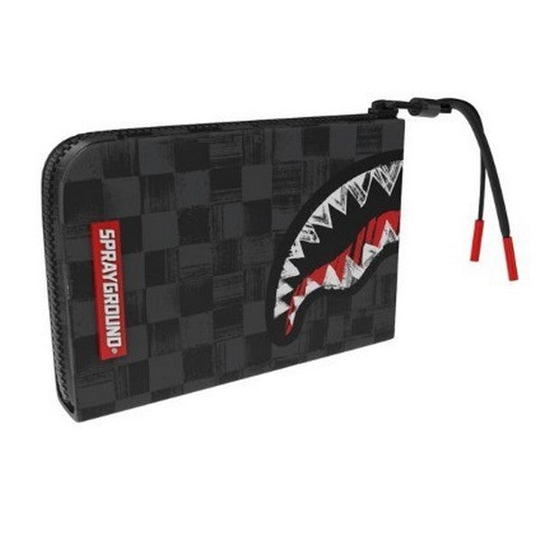 CARTERA SPRAYGROUND NEGRA SCRIBBLE SHARK WALLET