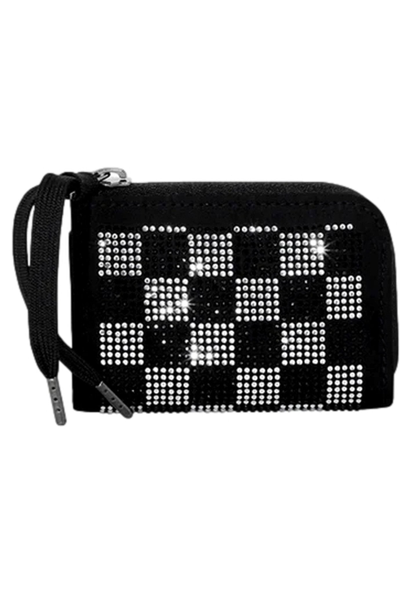 CARTERA SPRAYGROUNG NEGRA TRINITY CHECKERED WALLET - AREA ZERO