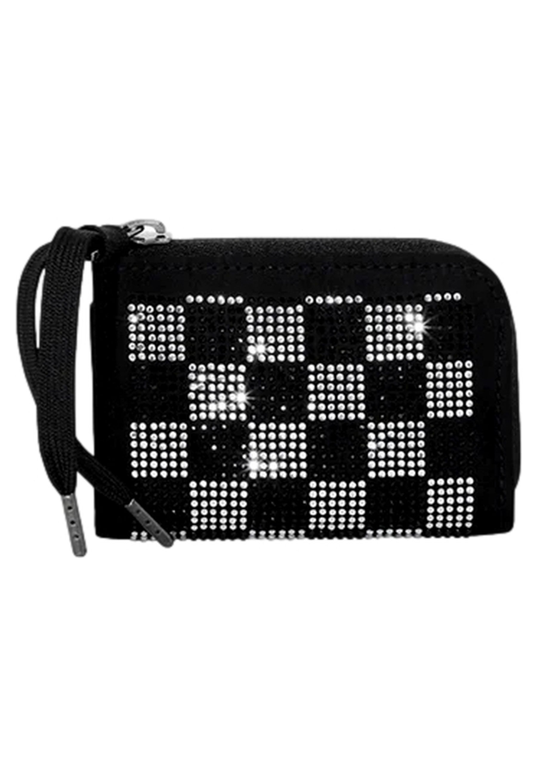 CARTERA SPRAYGROUNG NEGRA TRINITY CHECKERED WALLET