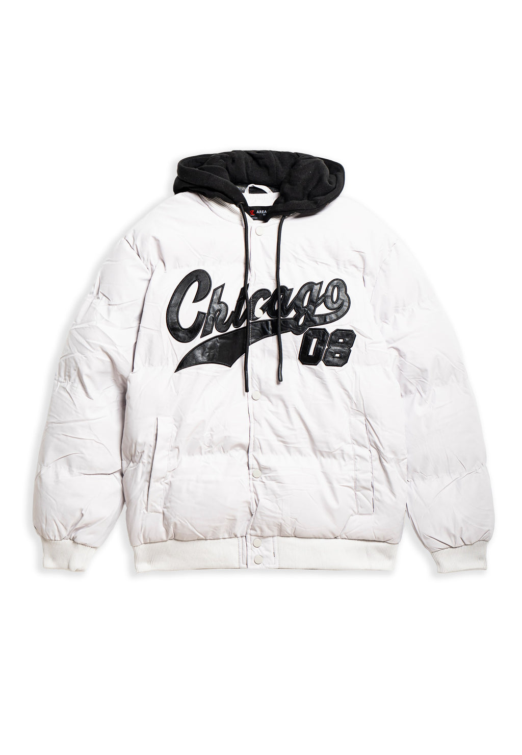 CAZADORA GRIS PIEDRA CHICAGO PADDED JACKET