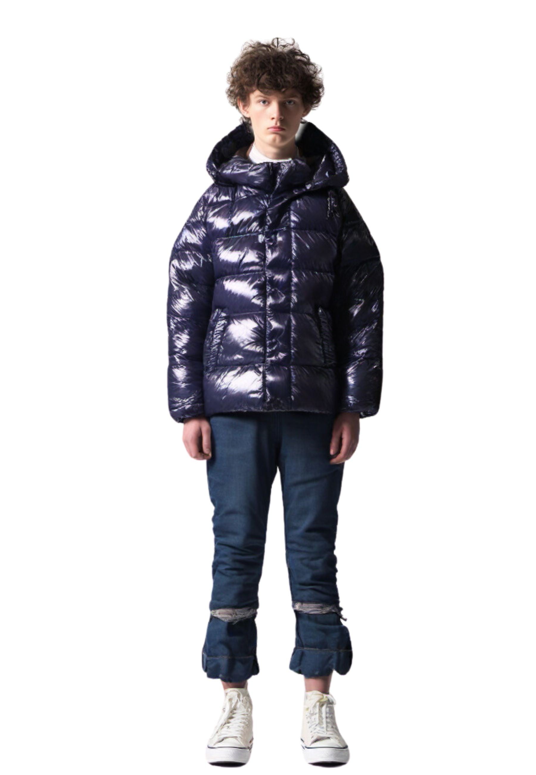 CAZADORA AREA ZERO MARINO SHINNY PADDED JACKET