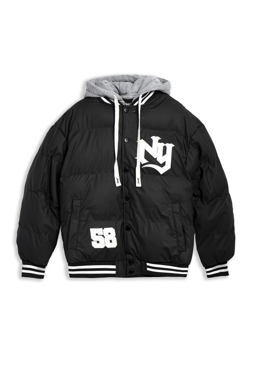 CAZADORA AREA ZERO NEGRA NY COACH JACKET