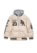 CAZADORA BEIGE LOS ANGELES BASEBALL TEAM COACH JACKET