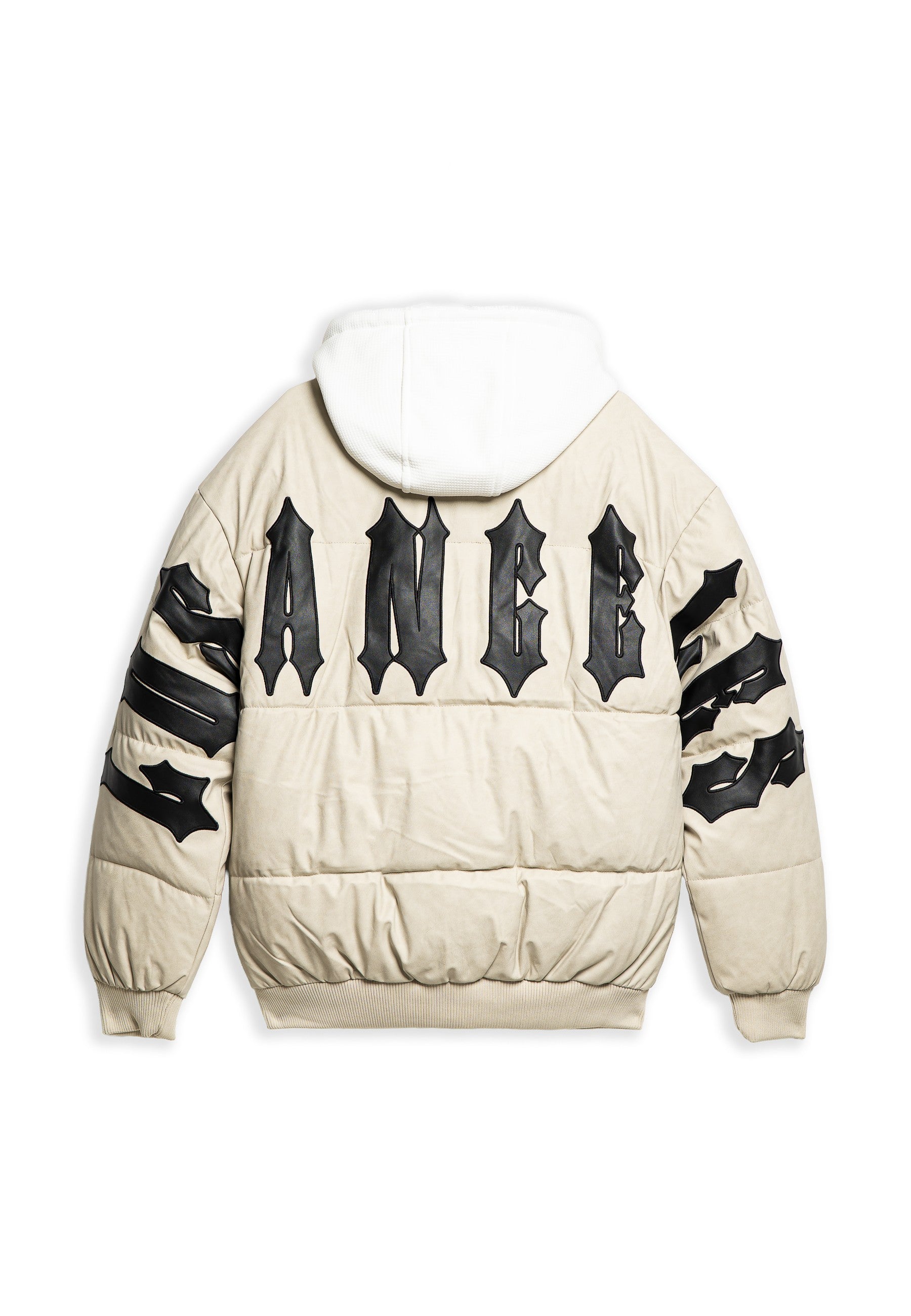 CAZADORA BEIGE LOS ANGELES MARBLE JACKET