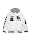 CAZADORA BLANCA LOS ANGELES BASEBALL TEAM COACH JACKET