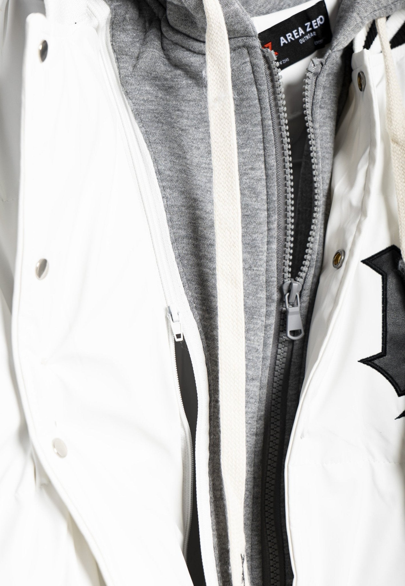 CAZADORA BLANCA NY COACH JACKET - AREA ZERO