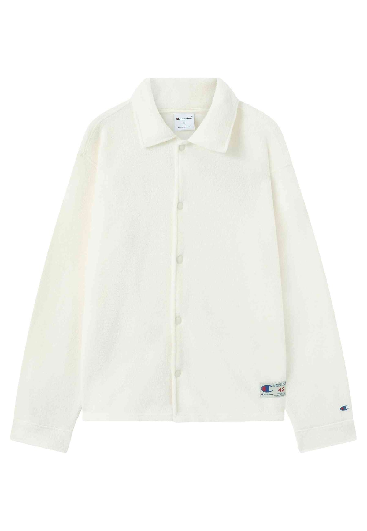CAZADORA CHAMPION CRUDO BUTTONED POLAR COACH JACKET