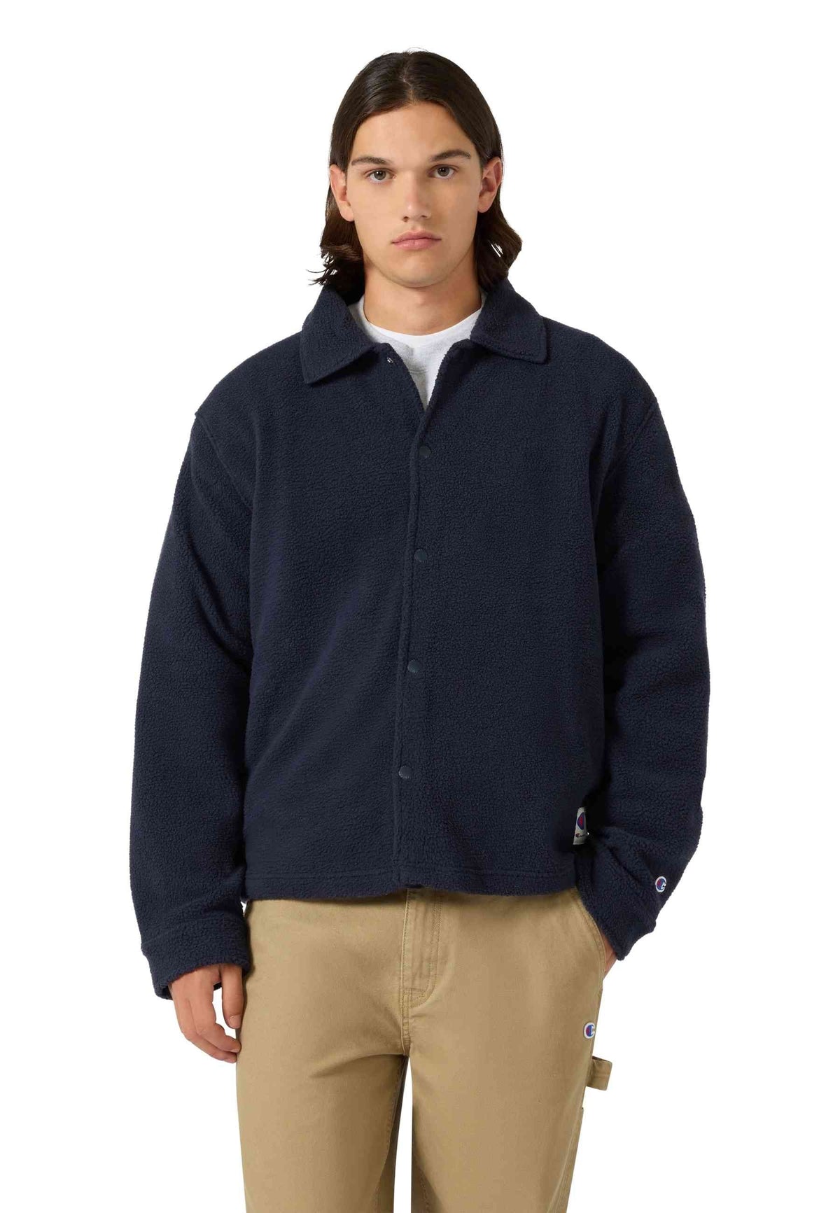 CAZADORA CHAMPION MARINO BUTTONED POLAR COACH JACKET