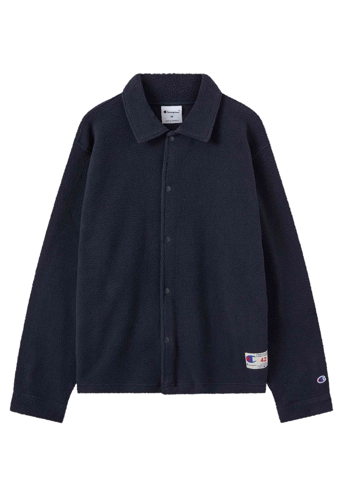 CAZADORA CHAMPION MARINO BUTTONED POLAR COACH JACKET