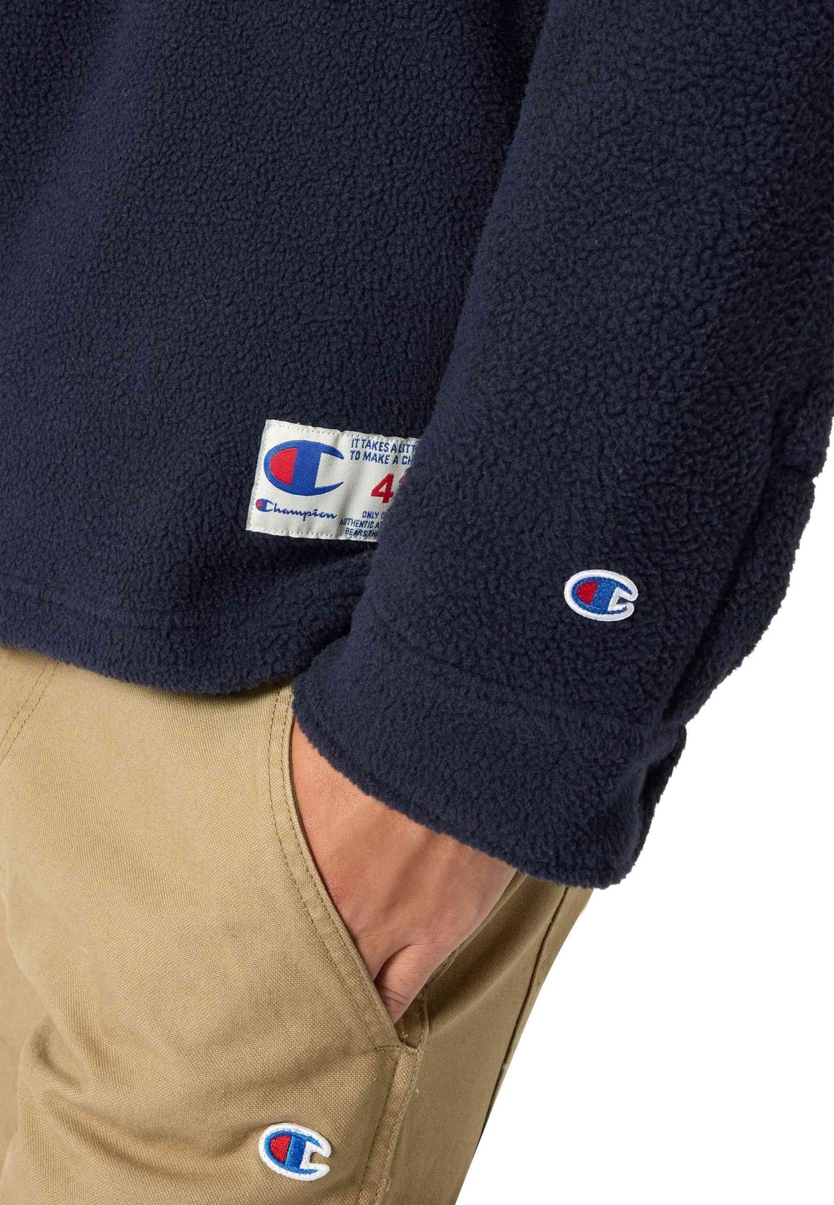 CAZADORA CHAMPION MARINO BUTTONED POLAR COACH JACKET