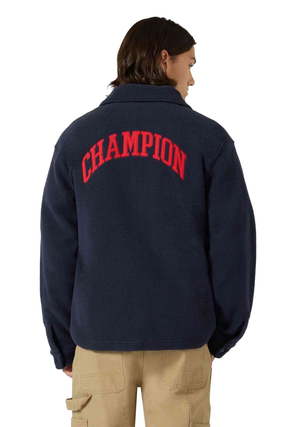 CAZADORA CHAMPION MARINO BUTTONED POLAR COACH JACKET