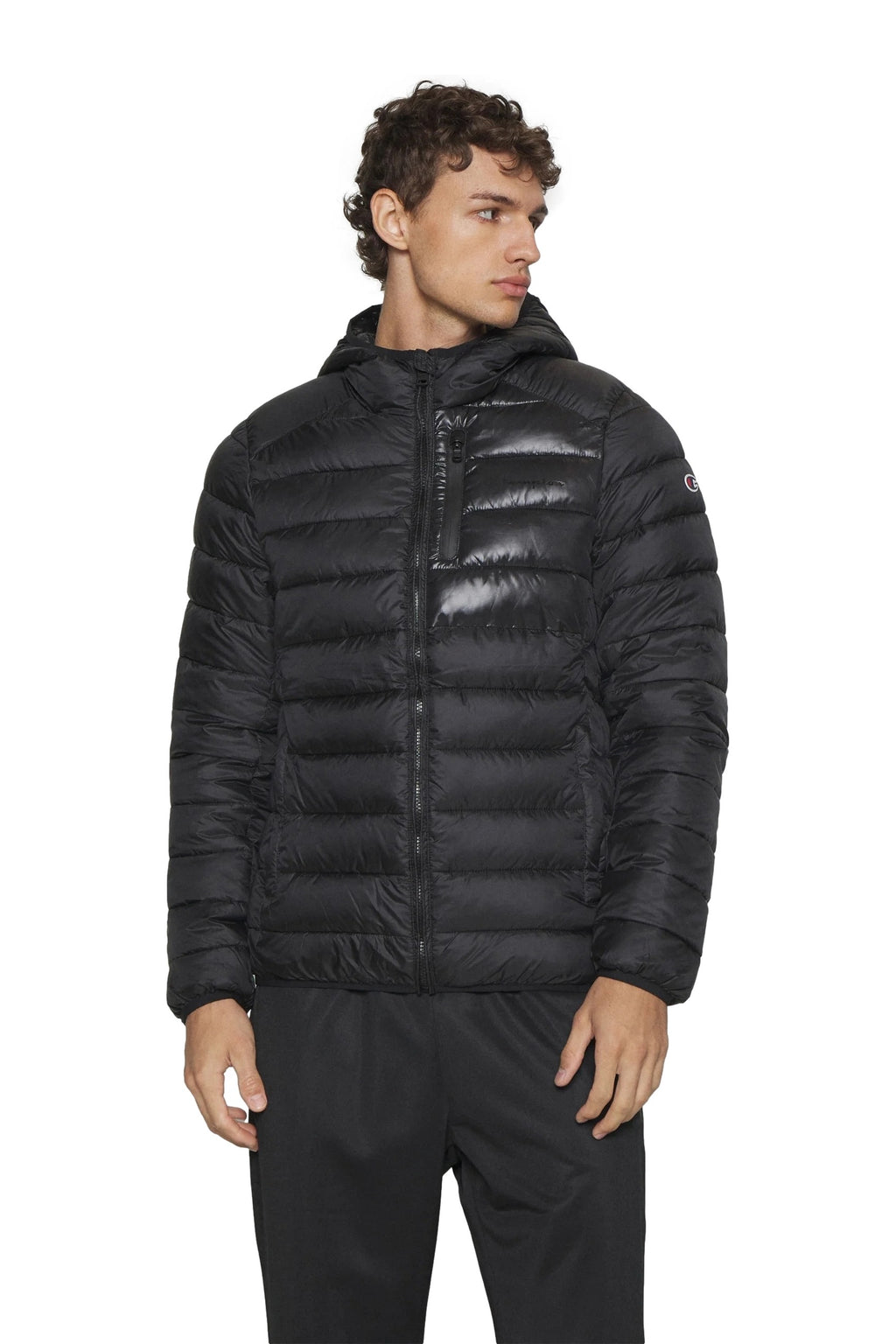 CAZADORA CHAMPION NEGRA SIDE POCKET PADDED JACKET