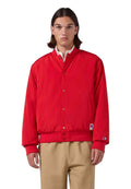 CAZADORA CHAMPION ROJA BUTTONED POLAR COACH JACKET