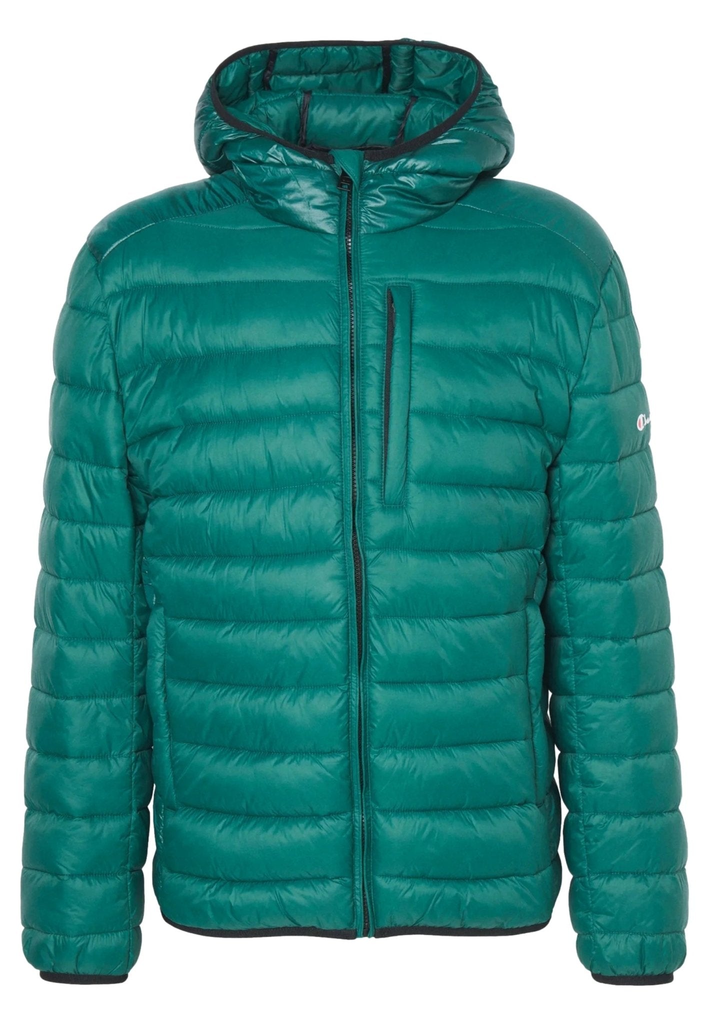 CAZADORA CHAMPION VERDE ESSENTIAL PADDED HOODED JACKET - AREA ZERO
