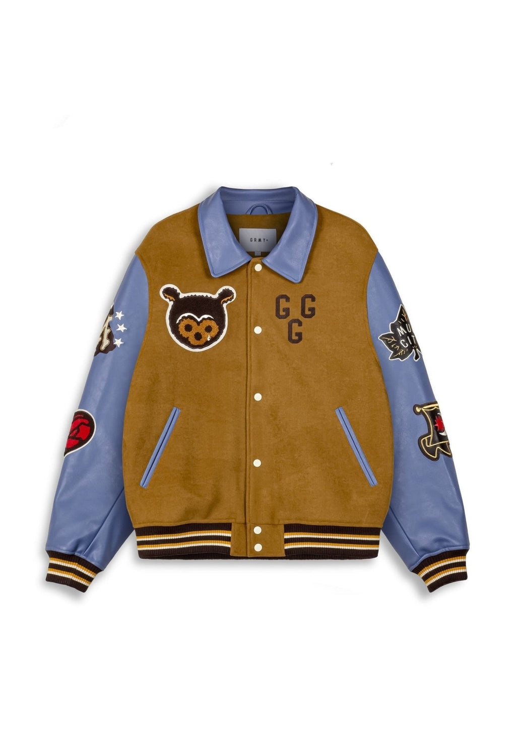 CAZADORA GRIMEY MARRON MUDS THE RESIDENCE BASEBALL - AREA ZERO