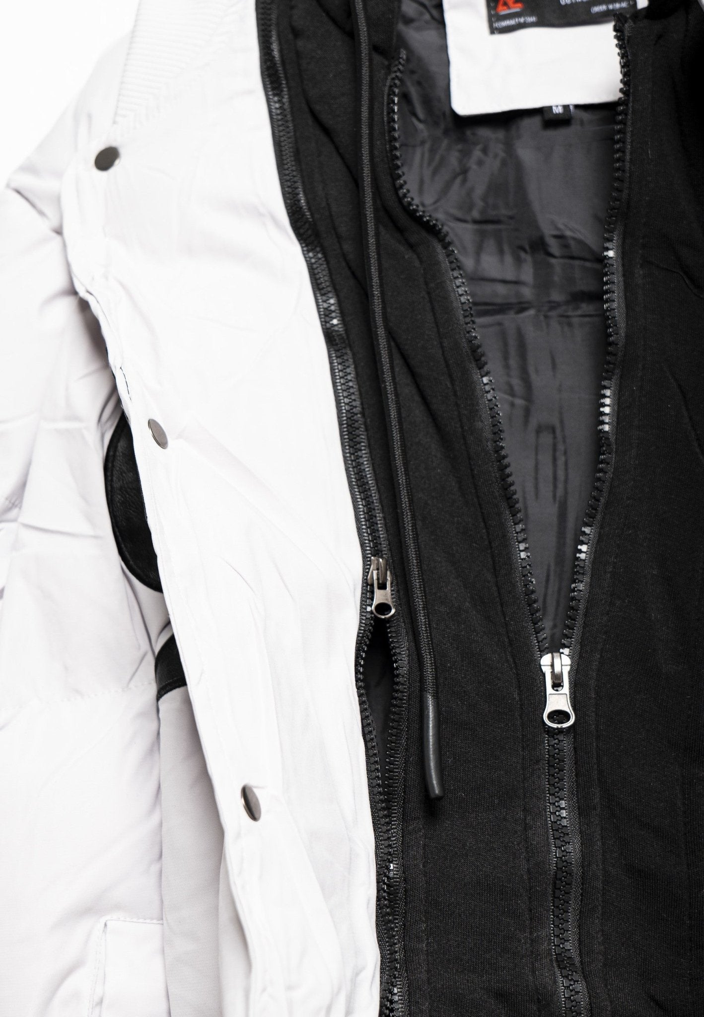 CAZADORA GRIS PIEDRA CHICAGO PADDED JACKET - AREA ZERO