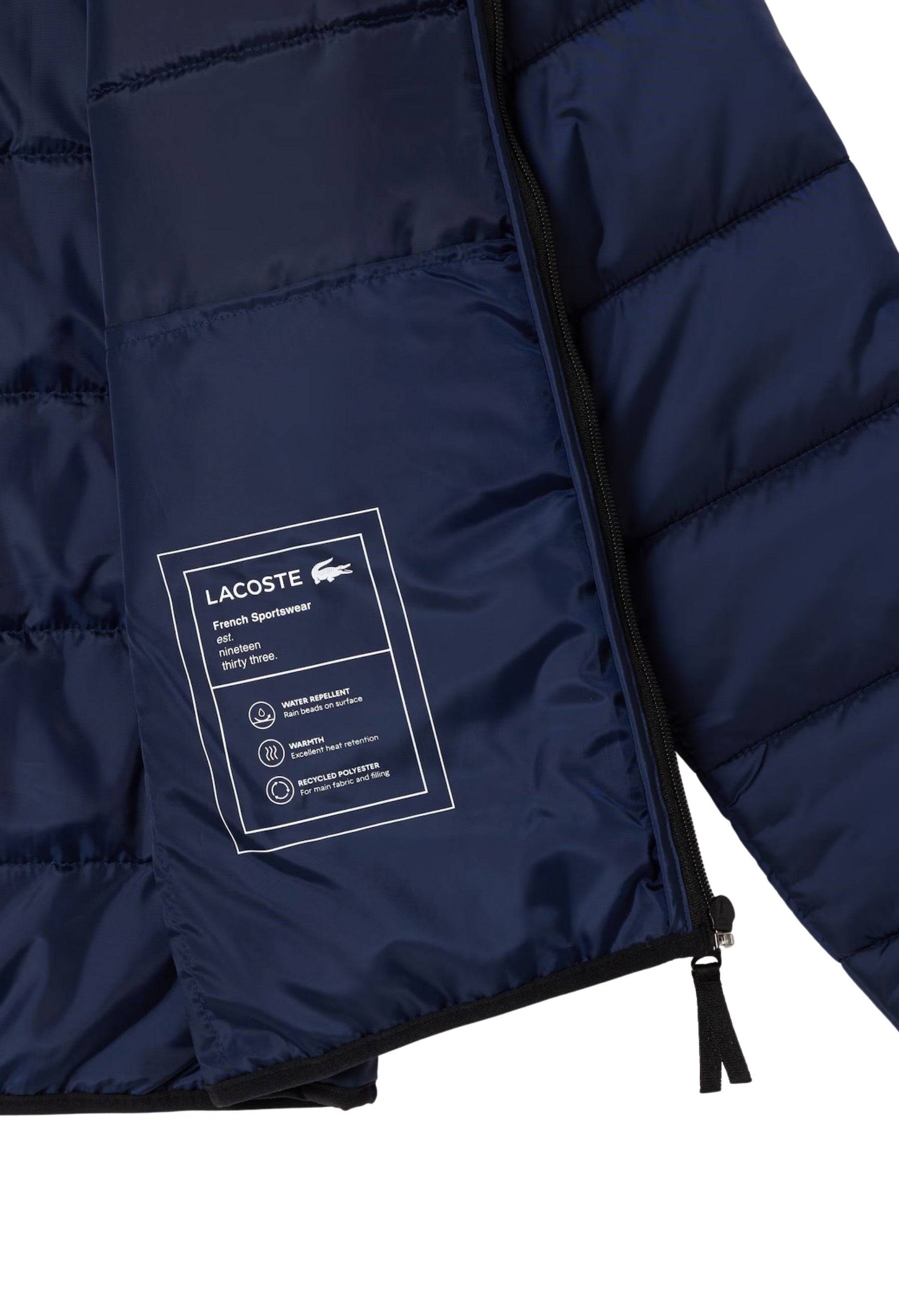 CAZADORA LACOSTE MARINO WATERPROOF PADDED JACKET