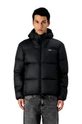 CAZADORA LACOSTE NEGRA PADDED AND WATERPROOF JACKET