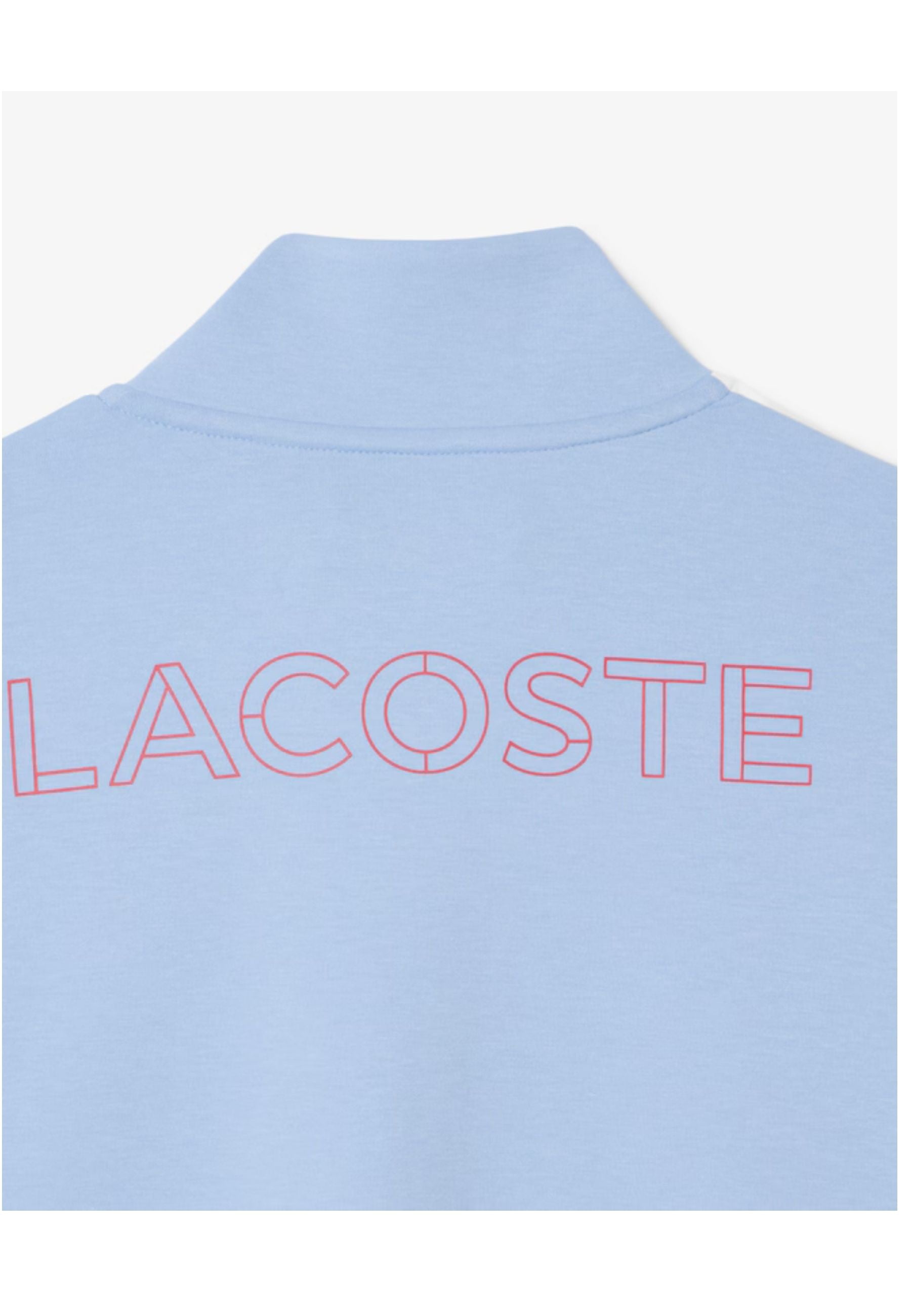 CHAQUETA LACOSTE BLANCA/CELESTE COLOURBLOCK TRACJJACKET