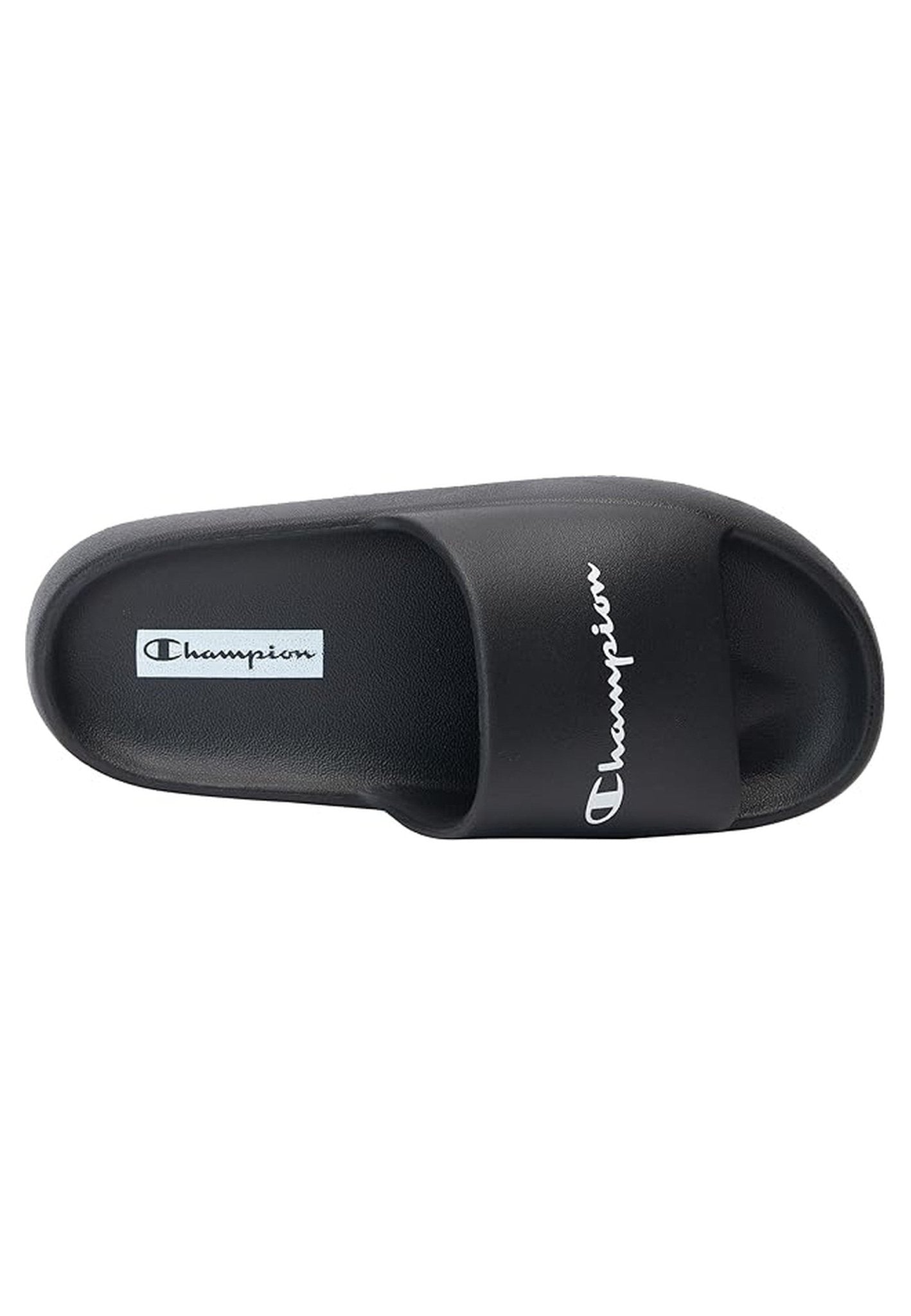 CHANCLAS CHAMPION NEGRA SOFT SLIPPER SLIDES - AREA ZERO