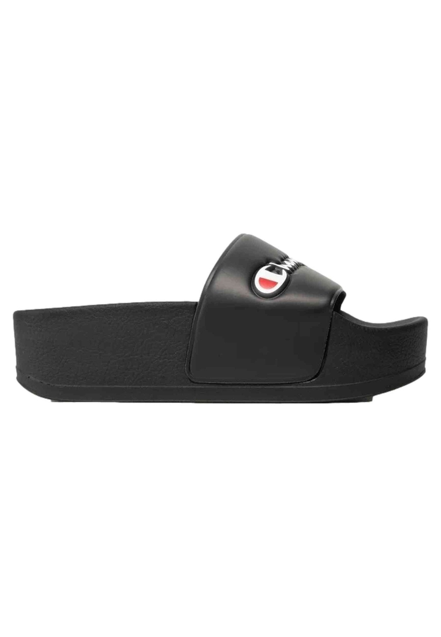 CHANCLAS CHAMPION NEGRAS CABANA SLIDE - AREA ZERO
