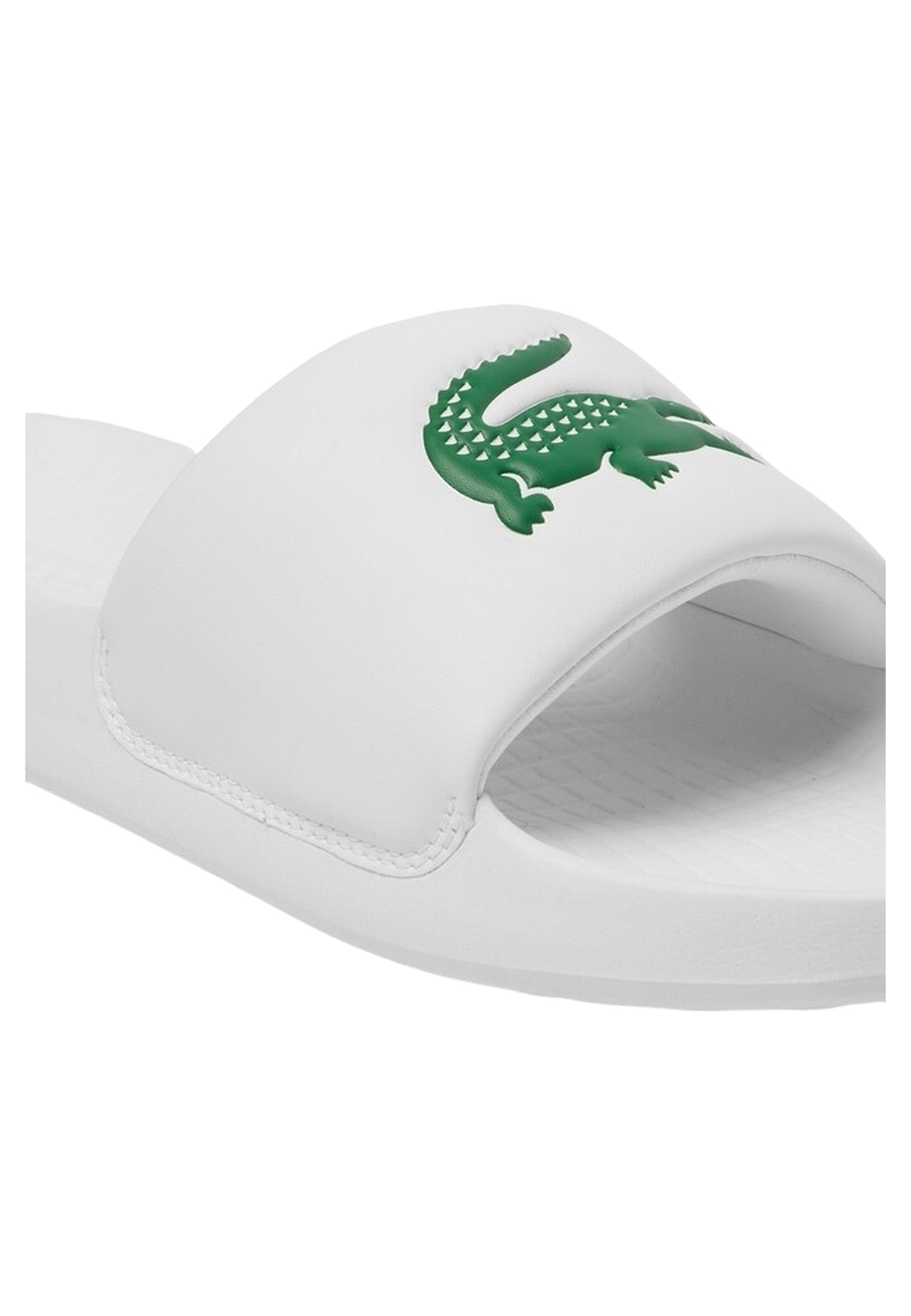 CHANCLAS LACOSTE BLANCAS SERVE SLIDE 1.0