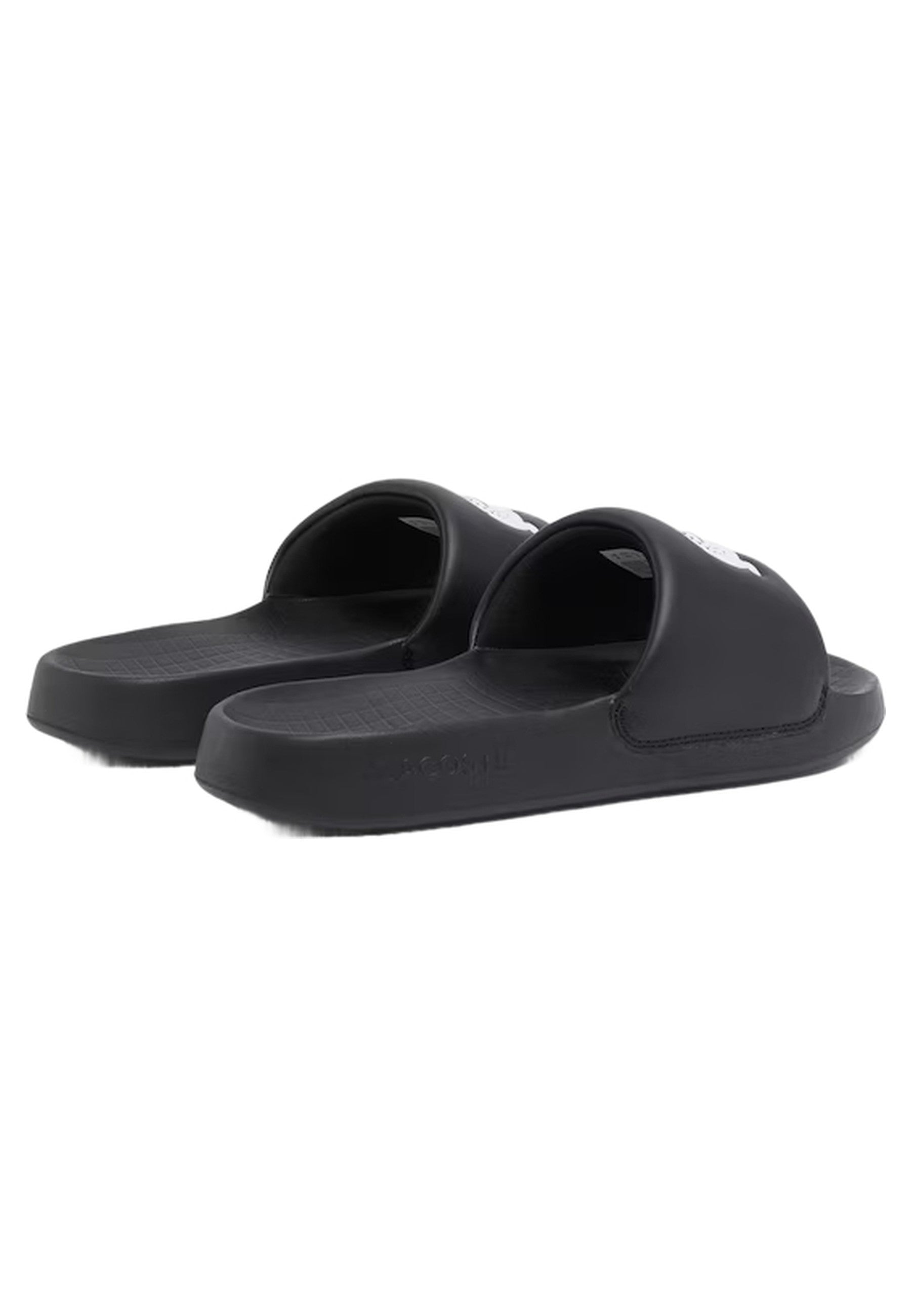 CHANCLAS LACOSTE NEGRAS SERVE SLIDE 1.0