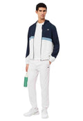 CHANDAL LACOSTE BLANCO COLOURBLOCK CLASSIC LOGO TRACKSUIT