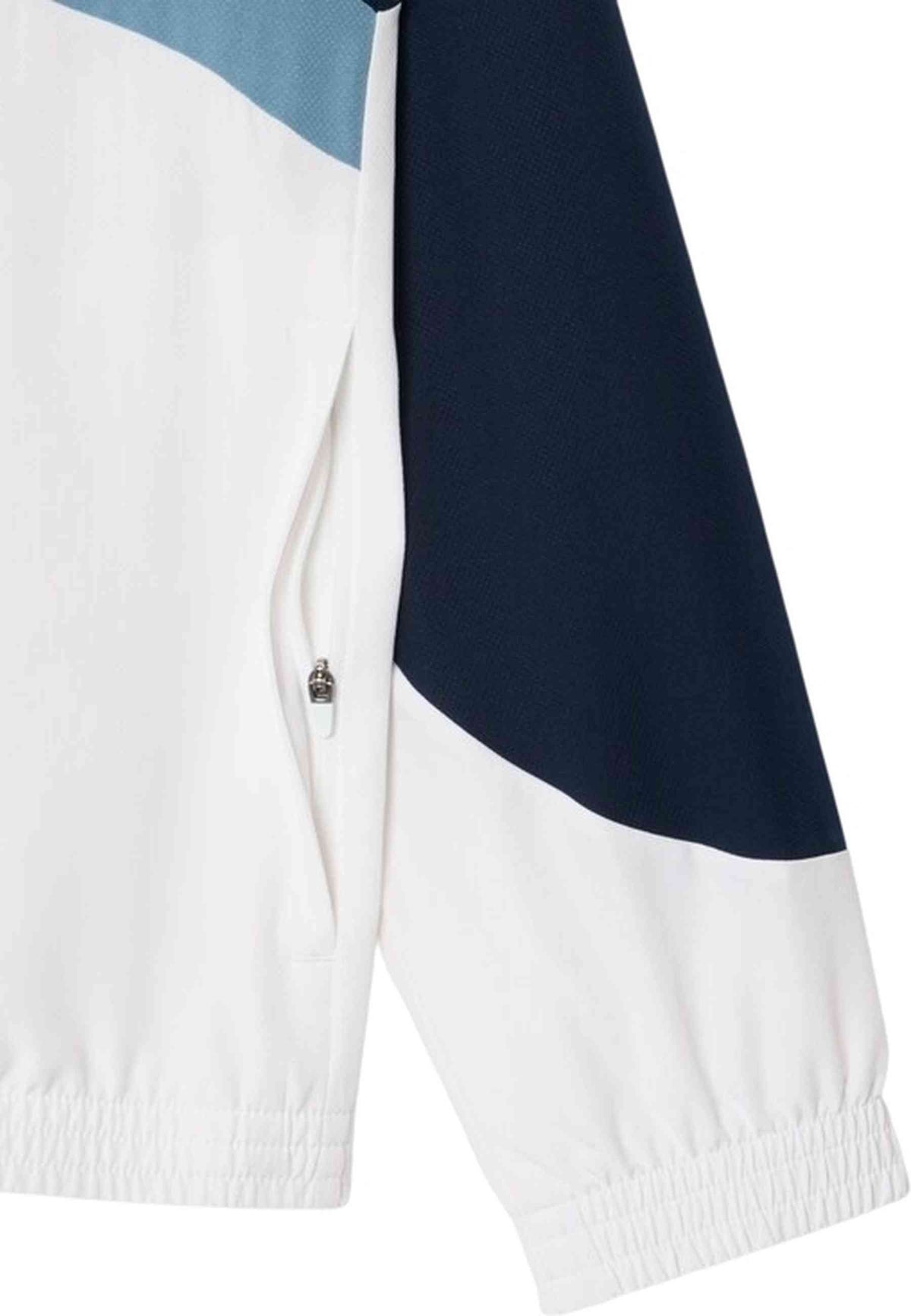 CHANDAL LACOSTE BLANCO COLOURBLOCK CLASSIC LOGO TRACKSUIT