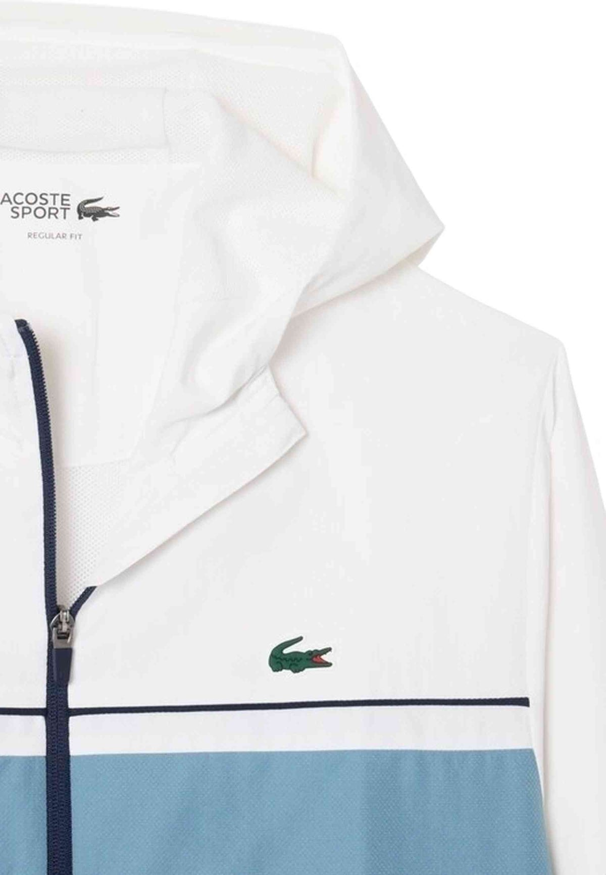 CHANDAL LACOSTE MARINO COLOURBLOCK DIAMOND TAFFETA SPORT TRACKSUIT