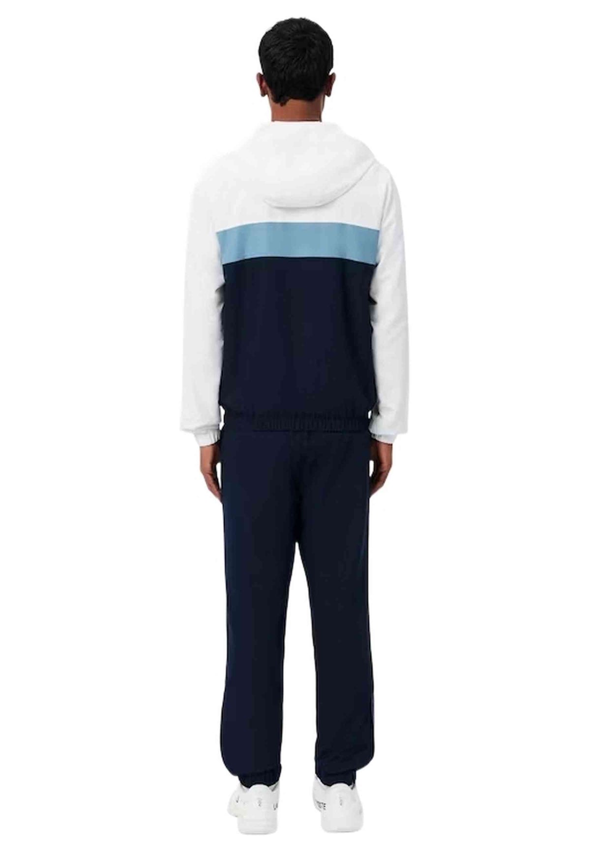 CHANDAL LACOSTE MARINO COLOURBLOCK DIAMOND TAFFETA SPORT TRACKSUIT