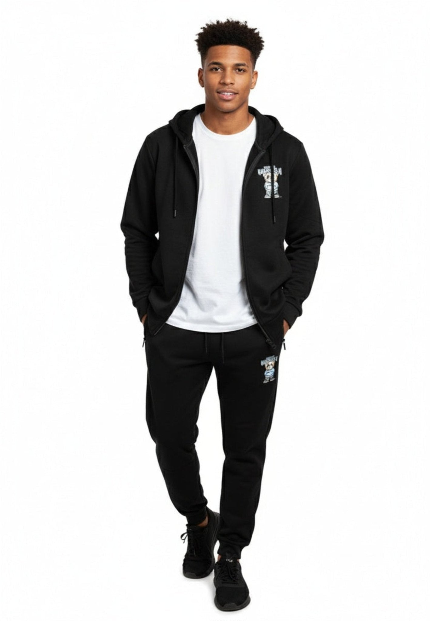 CHÁNDAL NEGRO/TURQUESA VANQUISH ANGRY BEAR - AREA ZERO