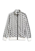 CHAQUETA BLANCA MONOGRAPHIC ZIPPED TRACKJACKET