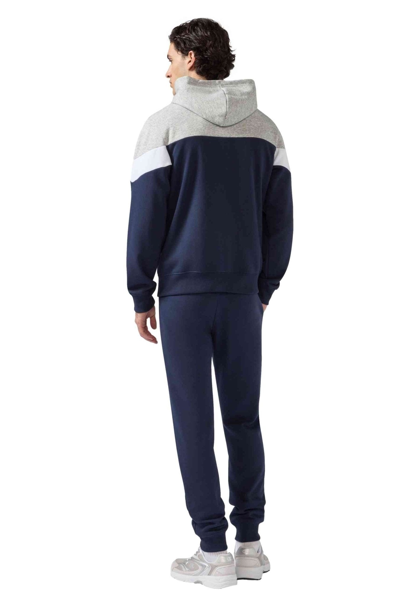 CHAQUETA CHAMPION GRIS CHEVRON HOODED ZIPPED JACKET - AREA ZERO