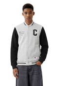 CHAQUETA CHAMPION JUNIOR GRIS BUTTONED BOMBER SWEATCHIRT