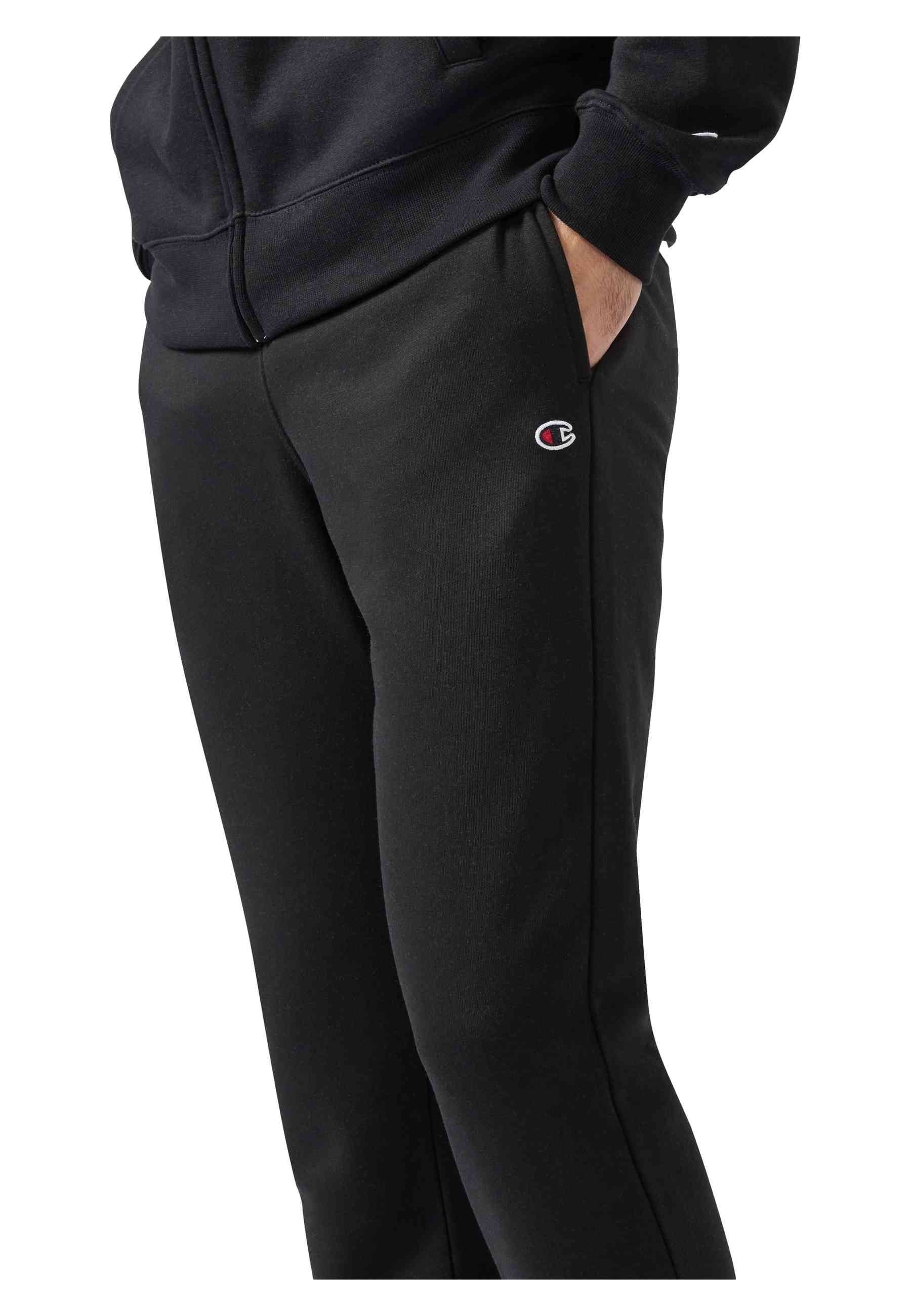 CHAQUETA CHAMPION NEGRA CHEVRON HOODED ZIPPED JACKET