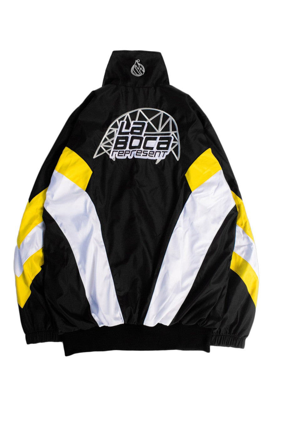 CHAQUETA CLAN NEGRA BOCA REPRESENT WINDBREAKER