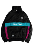 CHAQUETA CLAN NEGRA RESPECT THE CLAN WINDBREAKER