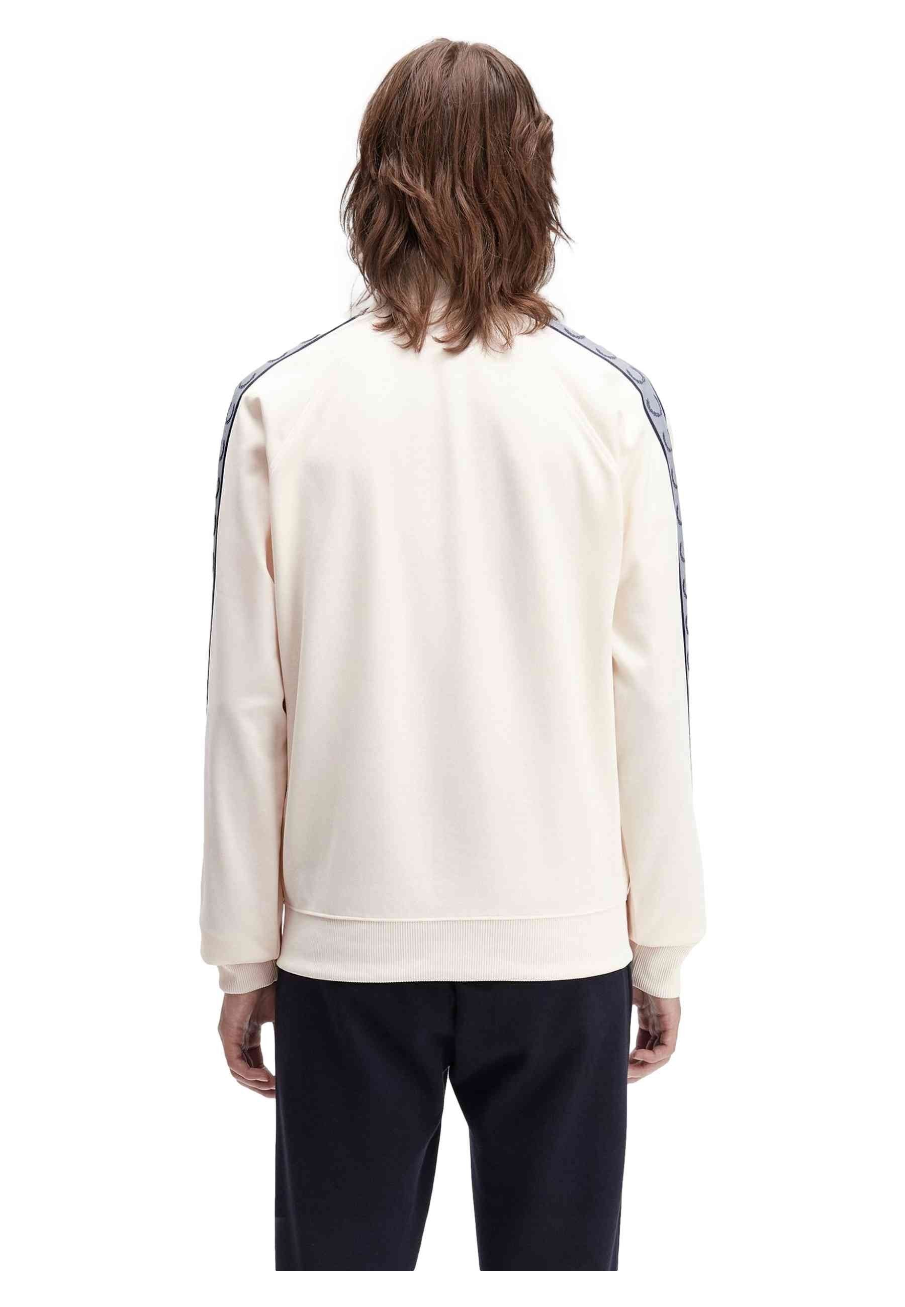 CHAQUETA FRED PERRY CRUDA CONTRAST TAPE TRACK JACKET