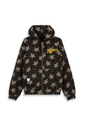 CHAQUETA GRIMEY NEGRA MUDS THE RESIDENCE REGULAR ZIPPER HOODIE