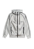 CHAQUETA GRIS HOODED TRACKJACKET