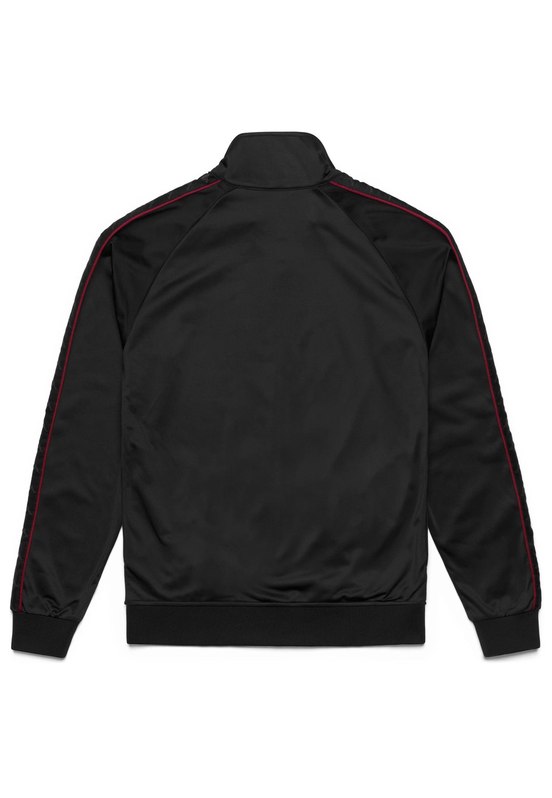 CHAQUETA KAPPA NEGRA ANNISTON SLIM 222 BANDA JACKET