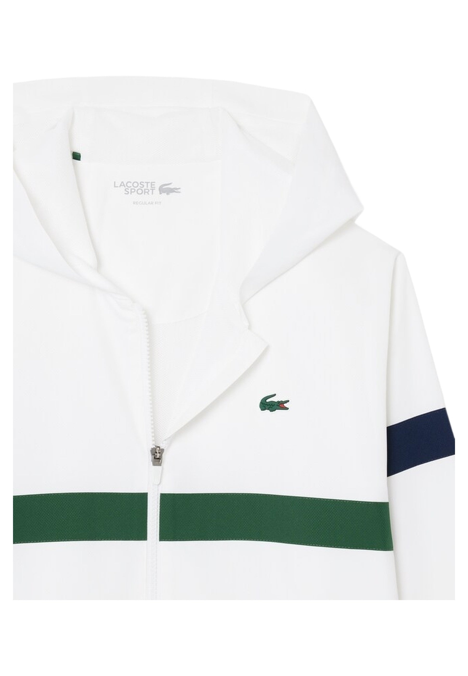 CHAQUETA LACOSTE BLANCA COLOURBLOCK TRACKJACKET