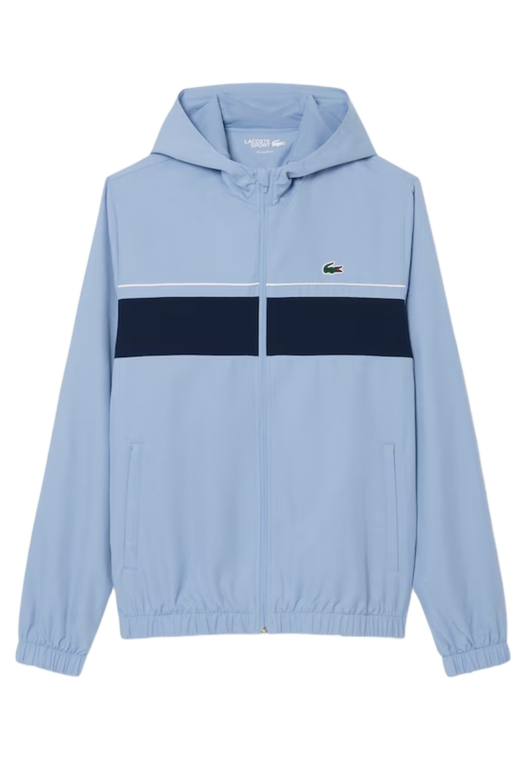 CHAQUETA LACOSTE CELESTE TAFETAN TRACKJACKET