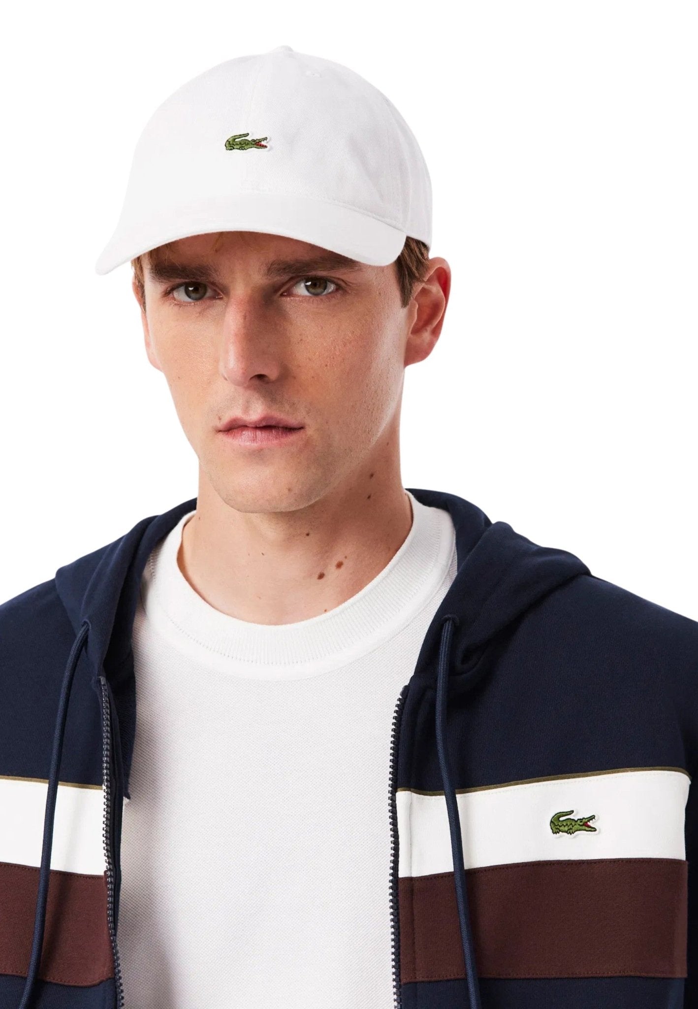 CHAQUETA LACOSTE MARINO ZIP UP COLOURBLCK TRACKJACKET - AREA ZERO