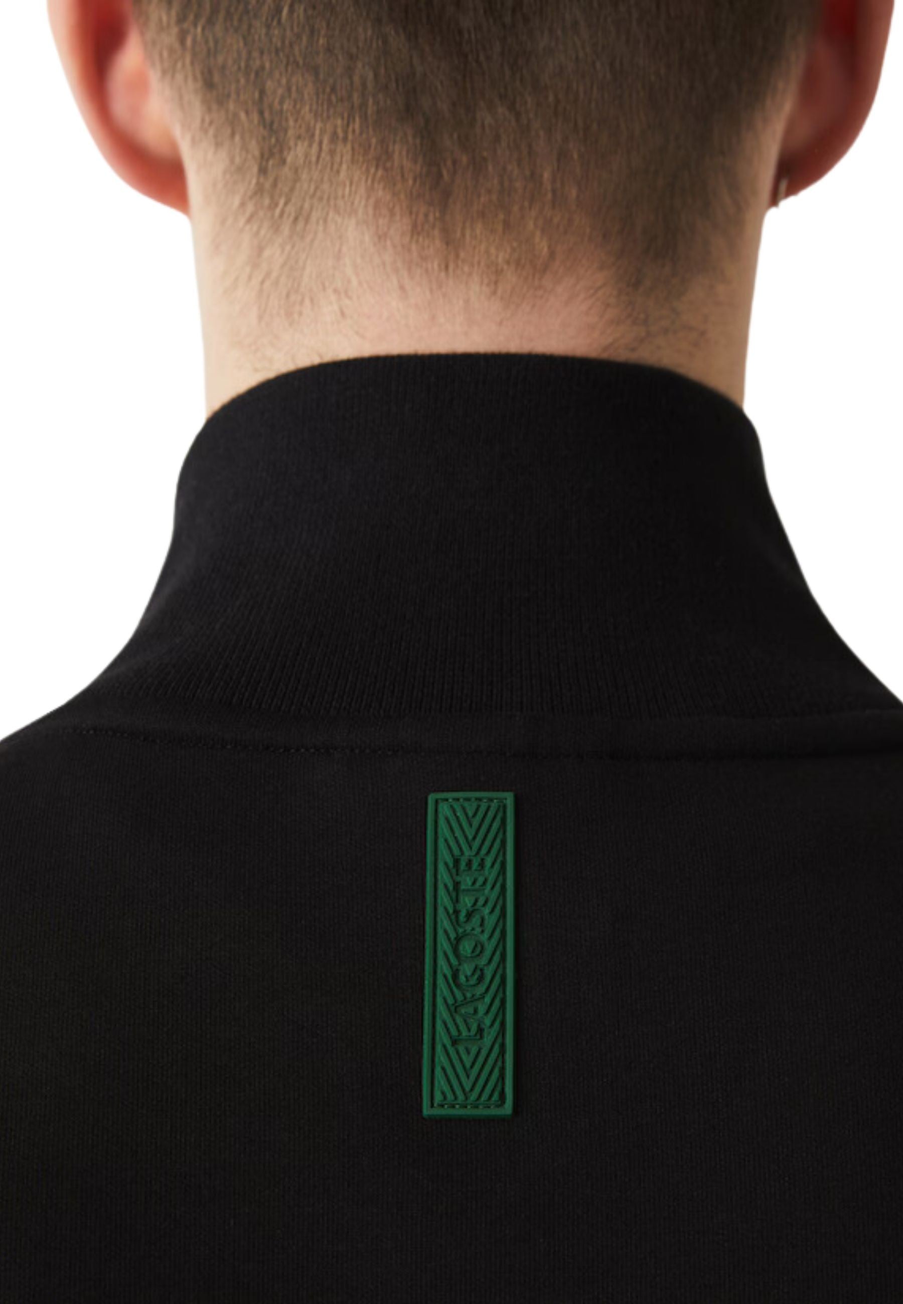 CHAQUETA LACOSTE NEGRA POLY BLACK ON BLACK TRACKJACKET